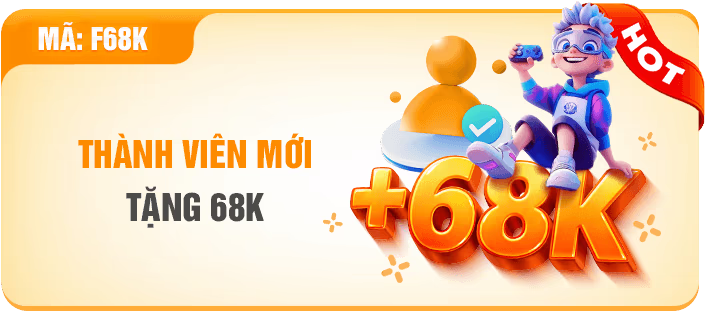 F168 tặng thành viên mới